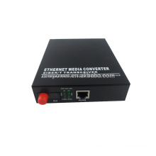 Baixo custo ST FC SC 10 / 100M Ethernet Fibra Dual Media Converter, Ethernet switch de fibra, transceptor de fibra óptica para a rede plc